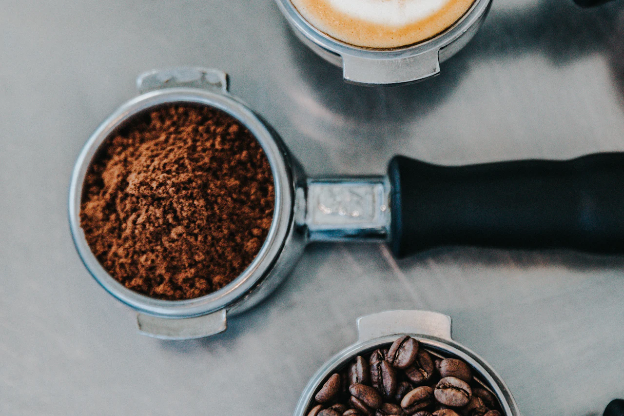 Latte art buatan barista